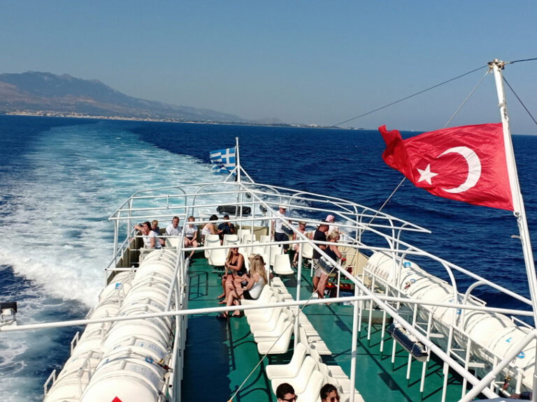 Yunani, Turki, Ferry, Bodrum, Kos